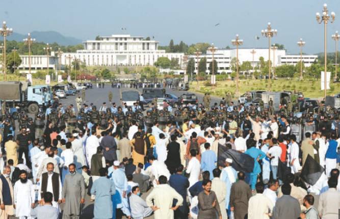 Govt employees protest