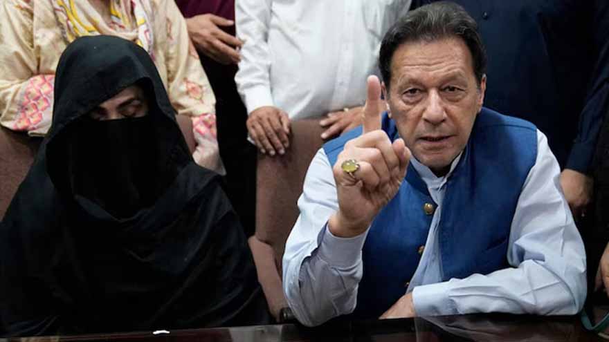 Imran khan and bushra bibi